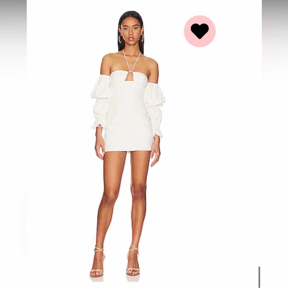 More to come white dress
